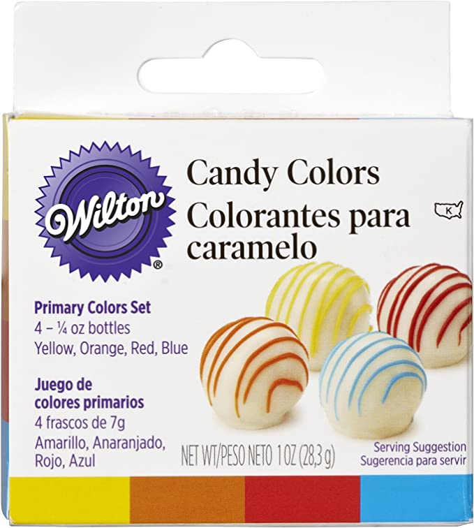 Wilton 4 Primary Candy Colour Set
