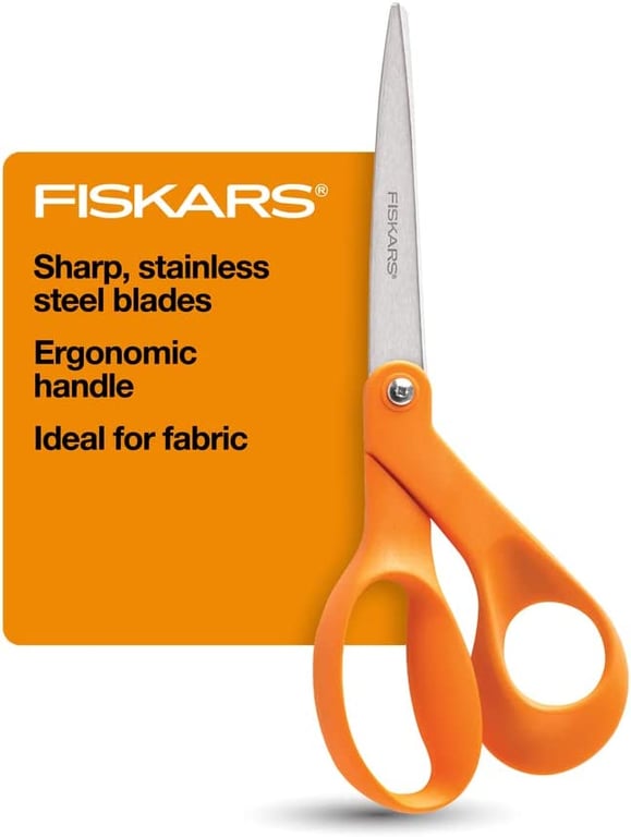 Fiskars 8 Inch The Original Orange-Handled Scissors