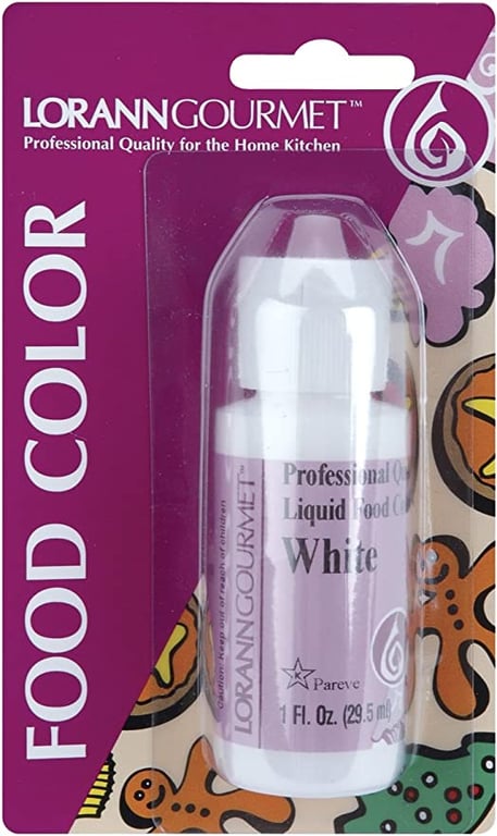 Liquid Food Color 1oz-White