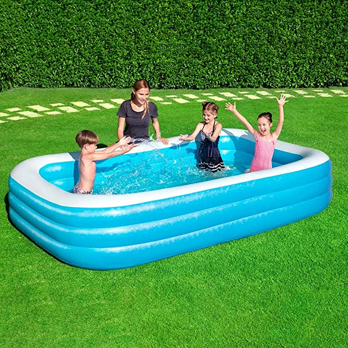 Bestway Inflatable Rectangular Family Pool Inflatable Rectangular Family Pool