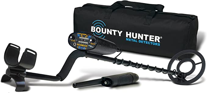 Bounty Hunter QD2GWP Quick Draw II Metal Detector with Pin Pointer and Carry Bag