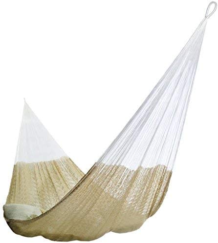 Handmade Hammocks - Hammocks Rada Handmade Yucatan Hammock - Artisan Crafted in Central America - Natural, Fits Most 12.5 Ft. - 13 Ft. Stands - Carries Up to 550 Lbs for Two