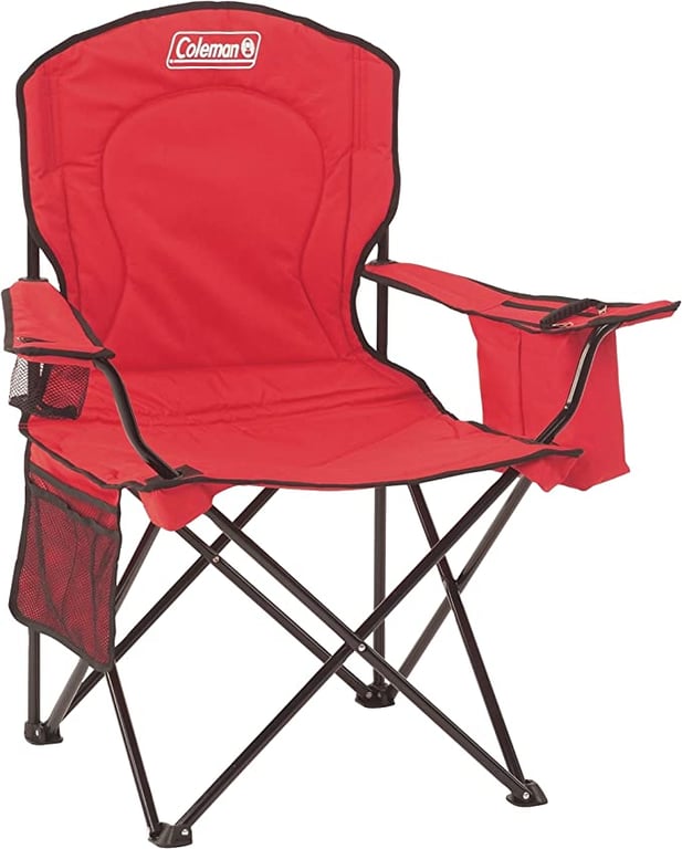 Coleman Camping Chair with Built-in 4 Can Cooler