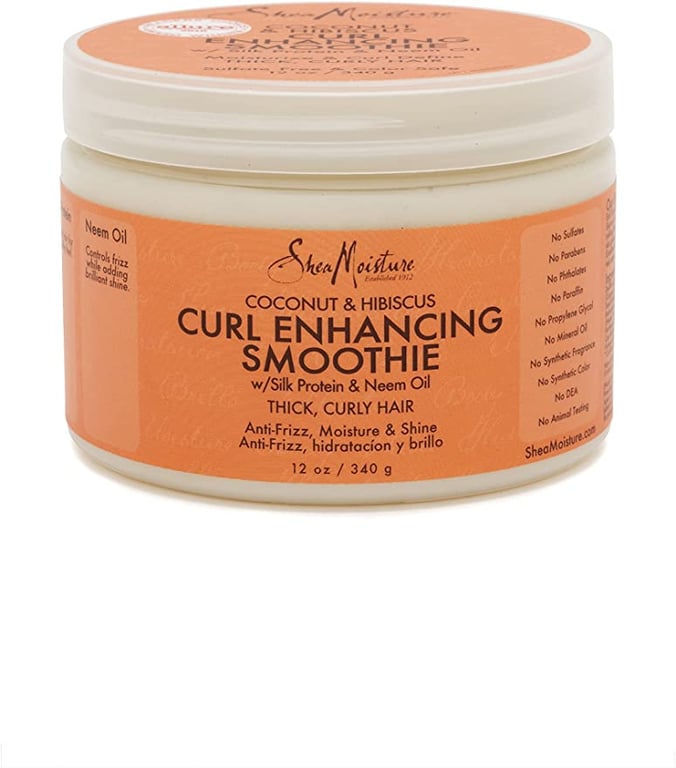 SHEA MOISTURE Coconut and Hibiscus Curl Enhancing Smoothie, 340 g, multi, 12 Ounce (Pack of 1) (290223 )