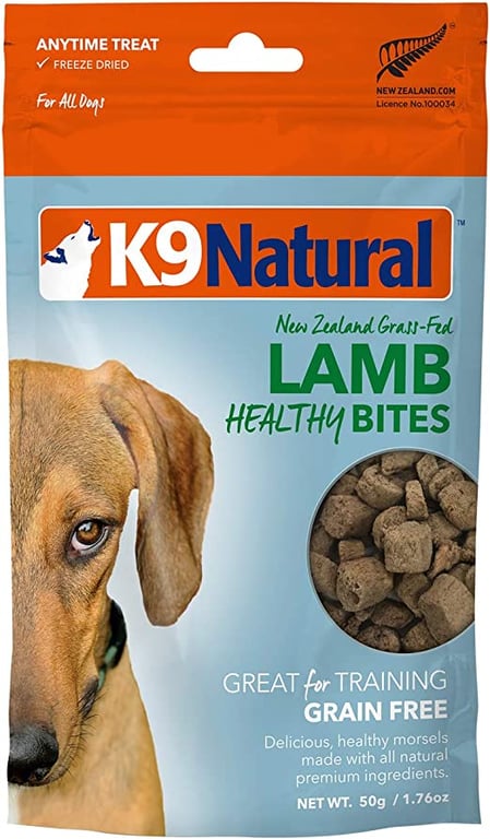 K9 Natural Grain-Free Freeze Dried Dog Treats (Lamb Bites)