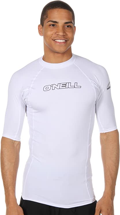 O'Neill Men's Basic Skins UPF 50+ Short Sleeve Rash Guard