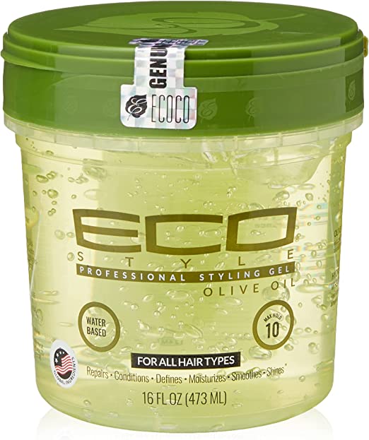 Eco Style Olive Oil Hair Styling Gel, 473 ml