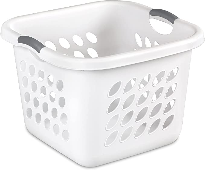 Sterilite 12178006 Ultra 53L Laundry Basket - White