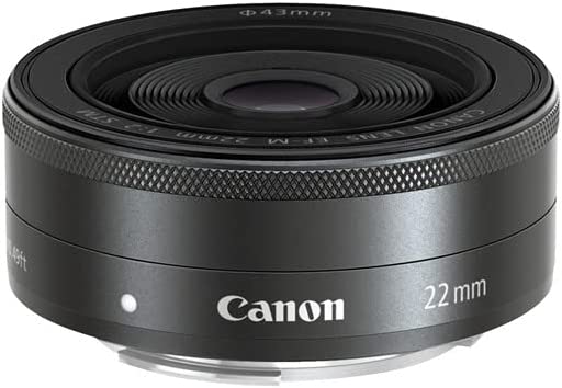 Canon 5985B005AA EF-M 22mm f/2 STM Lens, Silver