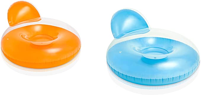 Intex PILLOW-BACK LOUNGES Inflatable Pool Lounge