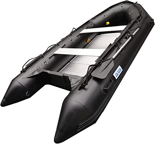 BRIS 1.2mm PVC 3.8M Inflatable Boat Fishing Sport Boat Raft Dinghy Yacht Tender Pooto
