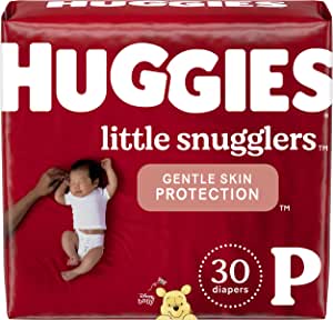 HUGGIES Premmie Nappies (up to 3kg) 30 Count