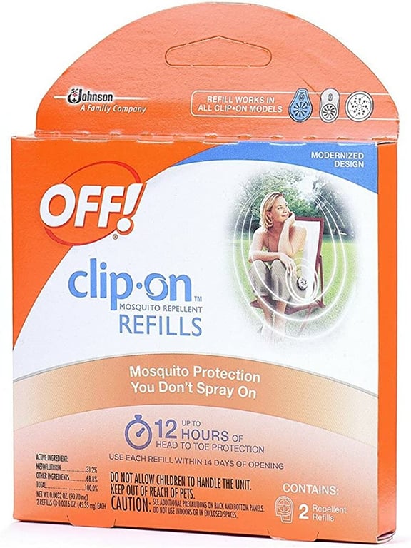 Off! Clip-on Mosquito Refill, 2 Count