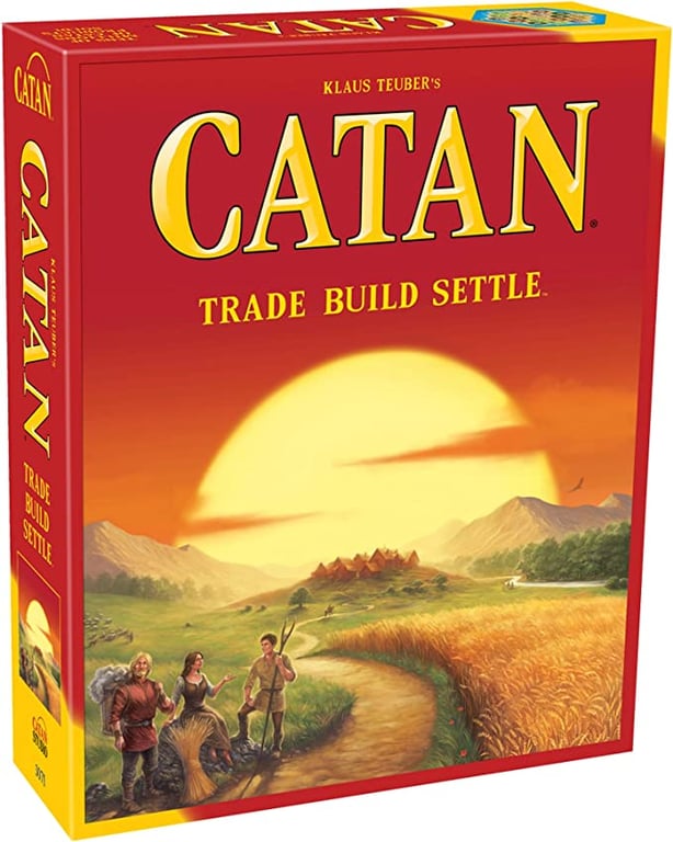 Catan Studios CN3071 The Settlers of Catan, Asmodee Board Game