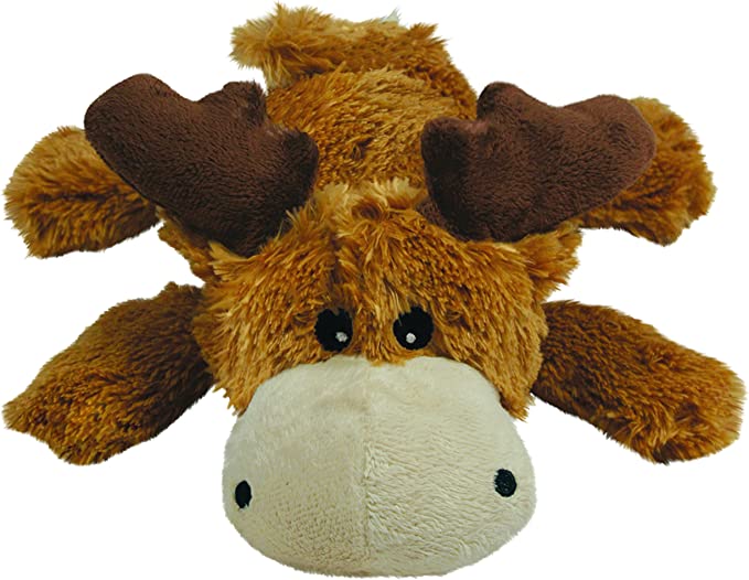 KONG - Cozie Marvin Moose - Indoor Cuddle Squeaky Plush Dog Toy - for X-Large Dogs