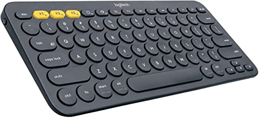Logitech 920-007596 Multi-Device Bluetooth Keyboard K380, Dark Grey