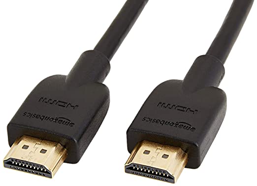AmazonBasics High-Speed HDMI Cable, 6 Feet, 1-Pack