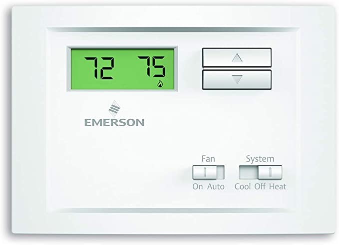Emerson NP110 Non-Programmable Single Stage Thermostat, 4, NP110