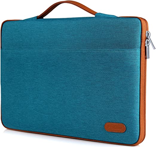 ProCase 14-15.6 Inch Laptop Sleeve Case Protective Bag, Ultrabook Notebook Carrying Case Handbag Compatible with MacBook Pro 16" / 14" 15" 15.6" Dell Lenovo HP Asus Acer Samsung Sony Chromebook Computers -Teal