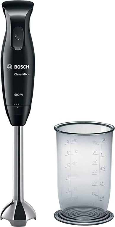Bosch CleverMixx MSM2610BGB Hand Blender, 600 W - Black & Anthracite