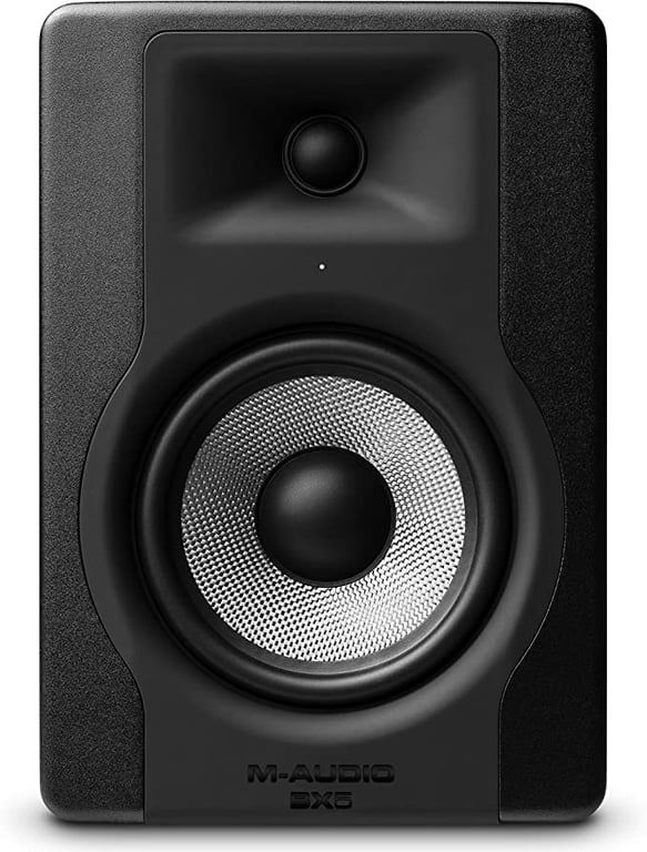M-Audio BX5 D3 - Compact 2-Way 5" Active Studio Monitor Speaker for Music Production and Mixing with Onboard Acoustic Space Control