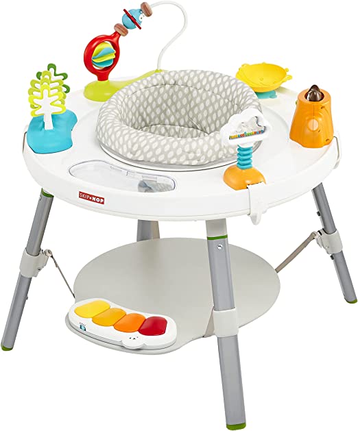 Skip Hop Explore and More Baby's View 3-Stage Interactive Activity Center, Multi-Color, 4 Months