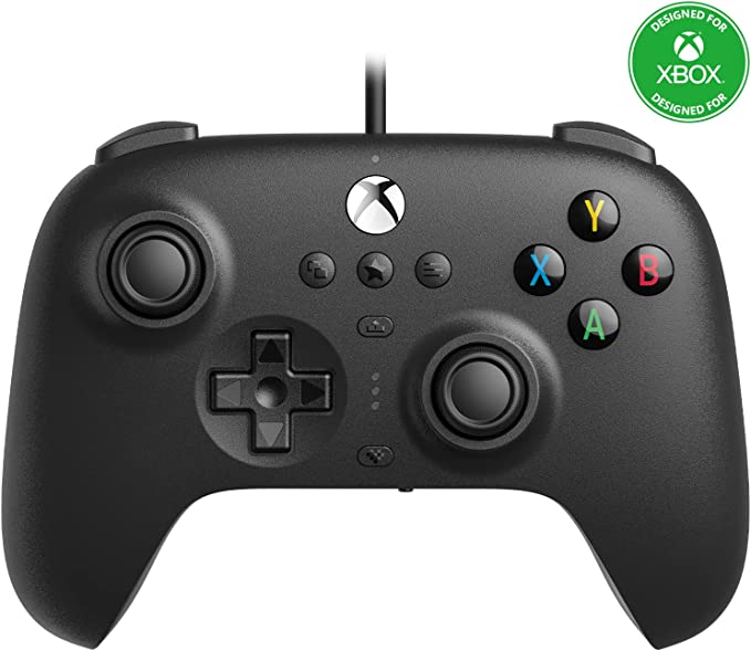 8Bitdo Ultimate Wired Controller for Xbox Series X, Xbox Series S, Xbox One, Windows 10 & Windows 11 - Officially Licensed (Black)