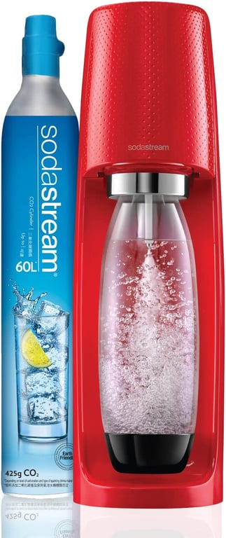 Sodastream Spirit Sparkling Water Maker, Red