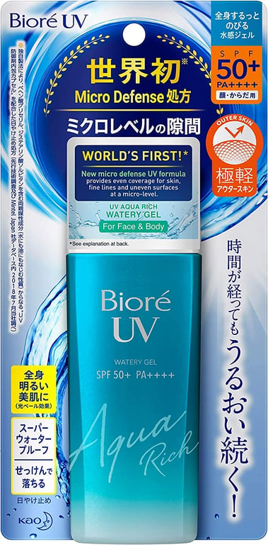 Biore Uv Aqua Rich Watery Gel Spf50+/Pa++++