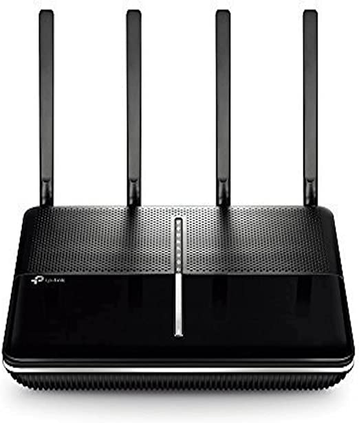 TP-Link AC2800 Wireless MU-MIMO VDSL/ADSL Modem Router, Dual-Band, Wi-Fi Speed Up To 2.8 Gbps+1GHz dual-core CPU, Versatile Connectivity, 4 x Gigabit Ports +2x 3.0 USB Port, Easy setup (Archer VR2800)