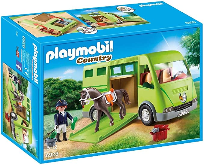 Playmobil - Horse Transporter - 6928 13.543 in*4.882 in*9.764 in