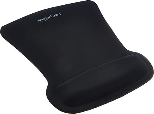 AmazonBasics Gel Mouse Pad with Wrist Rest