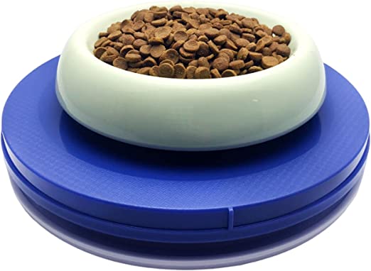 Yuwoda Ant Away Cat Dog Feeding Bowl Tray Indoor-Ant Away Tray Pet Food Dish Safe Ant Traps Moats No Water No Plugged in Needed Natural Control Pet Lover