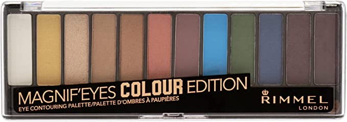 Rimmel Magnif'eyes Eyeshadow Palette, Colour Edition, Pack of 1