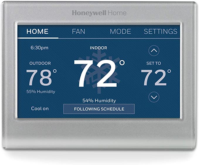 Honeywell RTH9585WF1004/W Wi-Fi Smart Color Programmable Thermostat, RTH9585WF1004/W