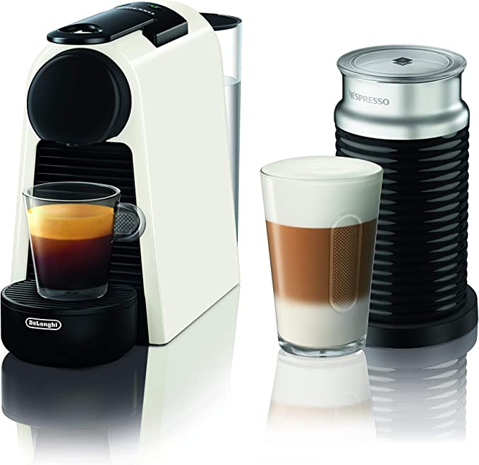 De’Longhi Nespresso Essenza Mini, Capsule Coffee Machine, EN85WAE, White
