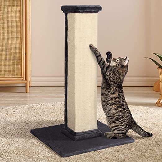 i.Pet Cat Tree Scratching Post Tower Scratcher Pet House Furniture 137cm Height Grey