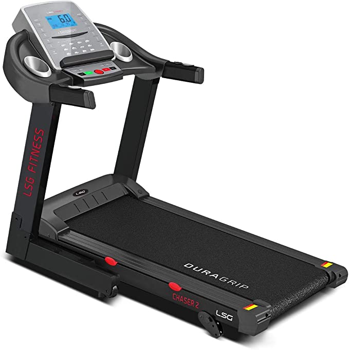 LSG Chaser 2 Electric Home Running Treadmill Quiet EverDrive® Motor w/iPad Stand