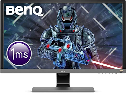 BenQ 28 inch 4K HDR Gaming Monitor, 1ms Response Time, UHD, Free-Sync, Brightness Intelligence Plus, HDMI, Speakers,28/inch,EL2870U