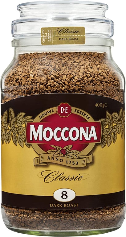 Moccona Classic Dark Roast Freeze Dried Instant Coffee, 400g