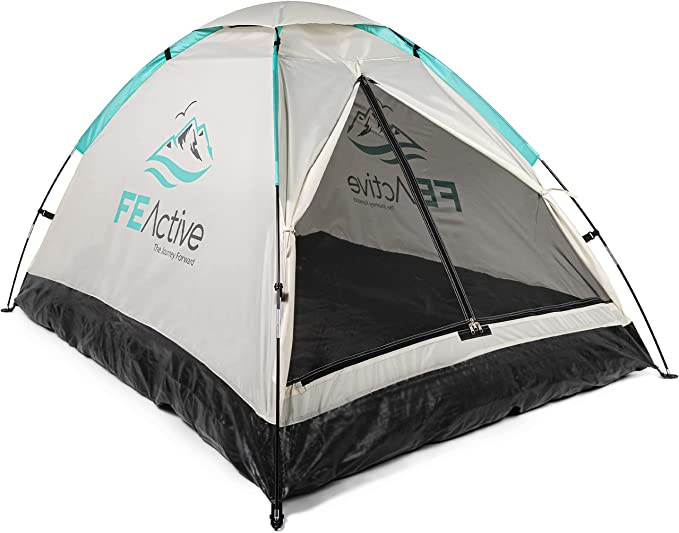 FE Active Waterproof Camping Tent, for Travel and Outdoor Activities. Camping Essential for Hikers and Outdoor Enthusiast
