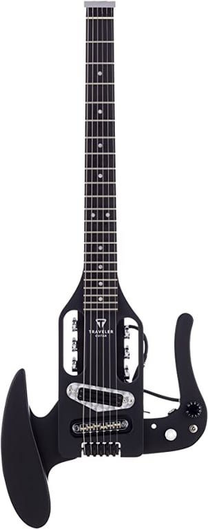 Traveler Guitar Acoustic Guitar 6 String Pro-Series Mod-X (Matte Black), Right, (PSM BKM)
