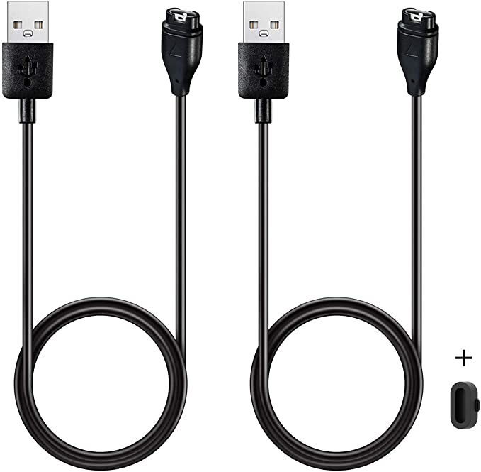 Garmin Instinct Charging Cable (2-Pack), Kissmart Replacement Charger Cable Cord for Garmin Instinct (Instinct Charger)
