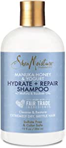 SHEA MOISTURE Manuka Honey and Yoghurt Hydrate and Repair Shampoo, 384 ml