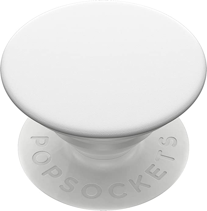 PopSockets: PopGrip with Swappable Top for Phones and Tablets - White
