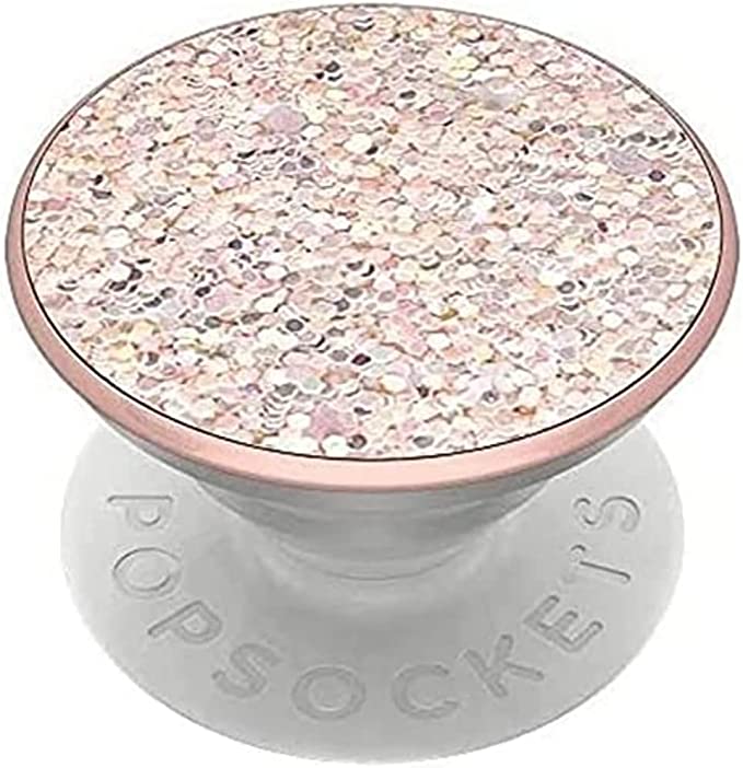 PopSockets PopGrip: Swappable Grip for Phones & Tablets - Sparkle Rose