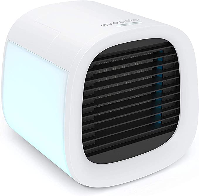 Evapolar EV-500W evaCHILL Personal Evaporative Air Cooler and Humidifier, Portable Air Conditioner, Desktop Cooling Fan, Opaque White