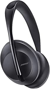 Bose Noise Cancelling Headphones 700 - Over Ear, Wireless Bluetooth Headphones with Built-In Microphone for Clear Calls and Alexa Voice Control, Black