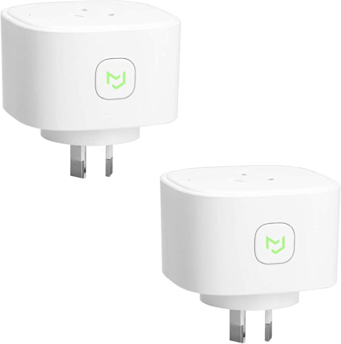 Meross Smart Plug WiFi Outlet with Energy Monitor, 2 Piece