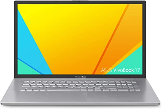 Asus Vivobook 17 F712DA Thin and Light Laptop, 17.3” HD+, Intel Core I5-8265U Processor, 8GB DDR4 RAM, 128GB SSD + 1TB HDD, Windows 10 Home, Transparent Silver, F712DA-DB51